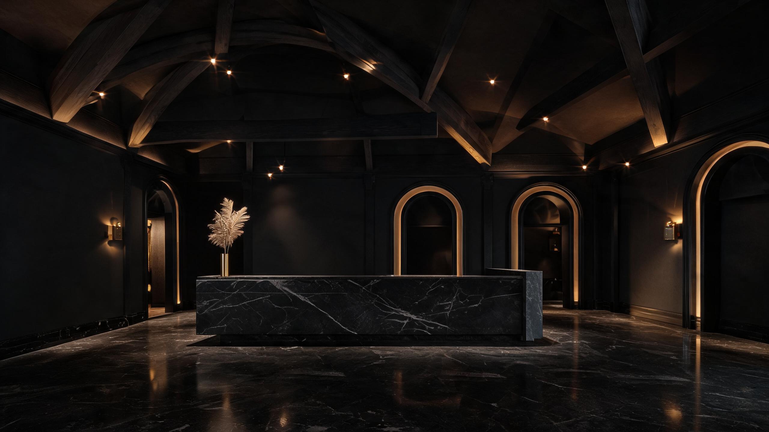 Luxury office reception